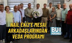 EKİZ’E  MESAİ ARKADAŞLARINDAN VEDA PROGRAMI