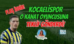 FLAŞ İDDİA! KOCAELİSPOR O KANAT OYUNCUSUNA TEKLİF GÖNDERDİ!