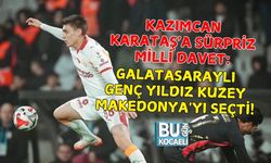 KAZIMCAN KARATAŞ'A SÜRPRİZ MİLLİ DAVET: GALATASARAYLI GENÇ YILDIZ KUZEY MAKEDONYA'YI SEÇTİ!
