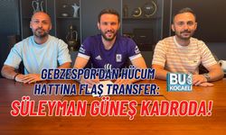 GEBZESPOR'DAN HÜCUM HATTINA FLAŞ TRANSFER: SÜLEYMAN GÜNEŞ KADRODA!