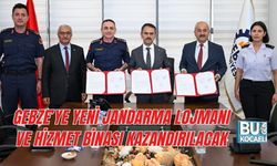 GEBZE’YE YENİ JANDARMA LOJMANI VE HİZMET BİNASI KAZANDIRILACAK