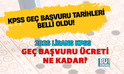 KPSS GEÇ BAŞVURU TARİHLERİ BELLİ OLDU! 2026 LİSANS KPSS GEÇ BAŞVURU ÜCRETİ NE KADAR?