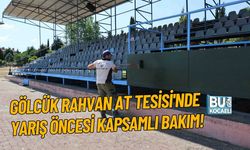 GÖLCÜK RAHVAN AT TESİSİ'NDE YARIŞ ÖNCESİ KAPSAMLI BAKIM!