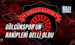 GÖLCÜKSPOR'UN RAKİPLERİ BELLİ OLDU