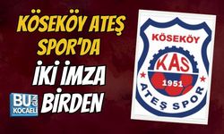 KÖSEKÖY ATEŞ SPOR’DA İKİ İMZA BİRDEN
