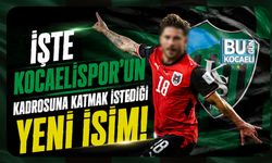 İŞTE KOCAELİSPOR'UN KADROSUNA KATMAK İSTEDİĞİ YENİ İSİM!