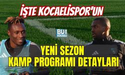 İŞTE KOCAELİSPOR'UN YENİ SEZON KAMP PROGRAMI DETAYLARI