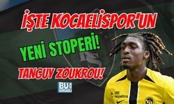 SON DAKİKA! İŞTE KOCAELİSPOR'UN YENİ STOPERİ TANGUY ZOUKROU!