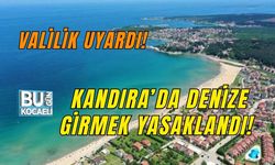 VALİLİK UYARDI! KANDIRA’DA DENİZE GİRMEK YASAKLANDI!