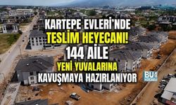 KARTEPE EVLERİ’NDE TESLİM HEYECANI! 144 AİLE YENİ YUVALARINA KAVUŞMAYA HAZIRLANIYOR