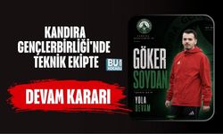 KANDIRA GENÇLERBİRLİĞİ'NDE TEKNİK EKİPTE DEVAM KARARI