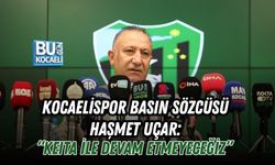 KOCAELİSPOR BASIN SÖZCÜSÜ HAŞMET UÇAR: “KEITA İLE DEVAM ETMEYECEĞİZ”