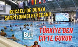 KOCAELİ’DE DÜNYA ŞAMPİYONASI HEYECANI! TÜRKİYE’DEN ÇİFTE GURUR