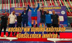 KOCAELİ’NİN GURURU KAĞITSPOR KÜRSÜLERDEN İNMİYOR