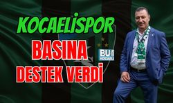 KOCAELİSPOR BASINA DESTEK VERDİ