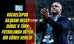 KOCAELİSPOR BAŞKANI RECEP DURUL’A TÜRK FUTBOLUNDA BÜYÜK BİR GÖREV VERİLDİ