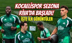 KOCAELİSPOR SEZONA RİVA'DA BAŞLADI! İŞTE İLK GÖRÜNTÜLER