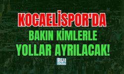 KOCAELİSPOR'DA BAKIN KİMLERLE YOLLAR AYRILACAK!