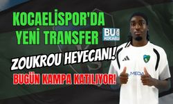 KOCAELİSPOR'DA YENİ TRANSFER ZOUKROU HEYECANI! BUGÜN KAMPA KATILIYOR!