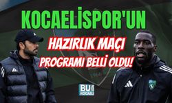 KOCAELİSPOR'UN HAZIRLIK MAÇI PROGRAMI BELLİ OLDU!