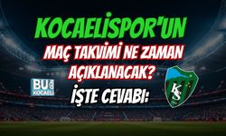 KOCAELİSPOR'UN MAÇ TAKVİMİ NE ZAMAN AÇIKLANACAK? İŞTE CEVABI: