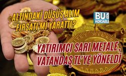 ALTINDAKİ DÜŞÜŞ ALIM FIRSATI MI YARATTI? YATIRIMCI SARI METALE, VATANDAŞ TL'YE YÖNELDİ