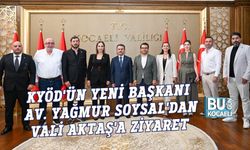 KYÖD'ÜN YENİ BAŞKANI AV. YAĞMUR SOYSAL'DAN VALİ İLHAMİ AKTAŞ'A ZİYARET: KOCAELİ'DE ANLAMLI BULUŞMA