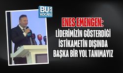 EMENGEN: LİDERİMİZİN GÖSTERDİĞİ İSTİKAMETİN DIŞINDA BAŞKA BİR YOL TANIMAYIZ