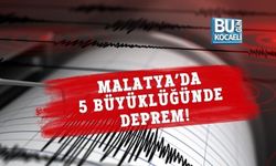 MALATYA’DA 5 BÜYÜKLÜĞÜNDE DEPREM!