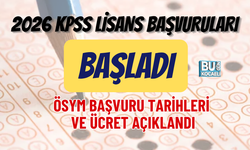 KPSS LİSANS BAŞVURULARI 2026 BAŞLADI: ÖSYM BAŞVURU TARİHLERİ VE ÜCRET AÇIKLANDI