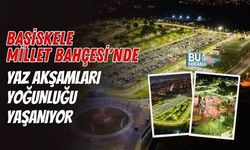 BAŞİSKELE MİLLET BAHÇESİ'NDE YAZ AKŞAMLARI YOĞUNLUĞU YAŞANIYOR