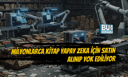MİLYONLARCA KİTAP YAPAY ZEKA İÇİN SATIN ALINIP YOK EDİLİYOR