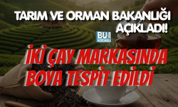 TARIM VE ORMAN BAKANLIĞI AÇIKLADI! İKİ ÇAY MARKASINDA BOYA TESPİT EDİLDİ