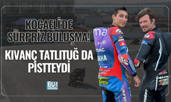KOCAELİ'DE SÜRPRİZ BULUŞMA! KIVANÇ TATLITUĞ DA PİSTTEYDİ
