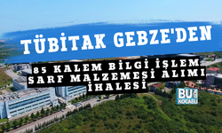 TÜBİTAK GEBZE'DEN 85 KALEM BİLGİ İŞLEM SARF MALZEMESİ ALIMI İHALESİ