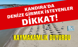 KANDIRA’DA DENİZE GİRMEK İSTEYENLER DİKKAT! KAYMAKAMLIK DUYURDU