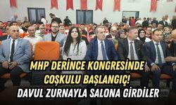 MHP DERİNCE KONGRESİNDE COŞKULU BAŞLANGIÇ! DAVUL ZURNAYLA SALONA GİRDİLER