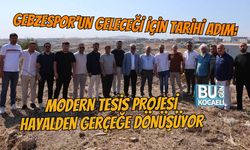 GEBZESPOR’UN GELECEĞİ İÇİN TARİHİ ADIM: MODERN TESİS PROJESİ HAYALDEN GERÇEĞE DÖNÜŞÜYOR