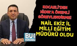 KOCAELİ'DEN IĞDIR'A ÖNEMLİ GÖREVLENDİRME! NAİL EKİZ İL MİLLÎ EĞİTİM MÜDÜRÜ OLDU