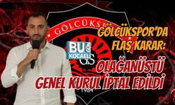 GÖLCÜKSPOR’DA FLAŞ KARAR: OLAĞANÜSTÜ GENEL KURUL İPTAL EDİLDİ