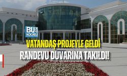 VATANDAŞ PROJEYLE GELDİ, RANDEVU DUVARINA TAKILDI!