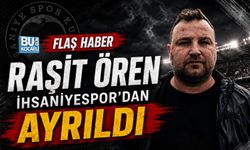 RAŞİT ÖREN İHSANİYESPOR'DAN AYRILDI