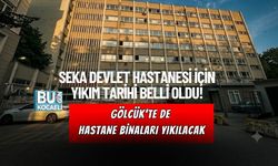 SEKA DEVLET HASTANESİ İÇİN YIKIM TARİHİ BELLİ OLDU! GÖLCÜK’TE DE HASTANE BİNALARI YIKILACAK