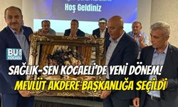 SAĞLIK-SEN KOCAELİ’DE YENİ DÖNEM! MEVLÜT AKDERE BAŞKANLIĞA SEÇİLDİ
