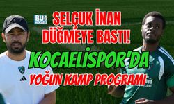 SELÇUK İNAN DÜĞMEYE BASTI! KOCAELİSPOR’DA YOĞUN KAMP PROGRAMI