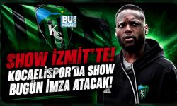 SHOW İZMİT’TE! KOCAELİSPOR’DA SHOW BUGÜN İMZA ATACAK!