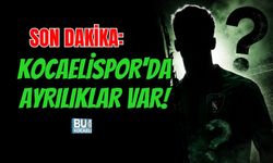 SON DAKİKA: KOCAELİSPOR'DA AYRILIKLAR VAR!