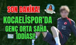 SON DAKİKA! KOCAELİSPOR’DA GENÇ ORTA SAHA İDDİASI!