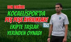 SON DAKİKA! KOCAELİSPOR’DA PEŞ PEŞE AYRILIKLAR! EKİPTE TAŞLAR YERİNDEN OYNADI