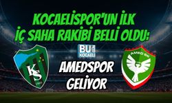 SON DAKİKA! KOCAELİSPOR'UN İLK İÇ SAHA RAKİBİ BELLİ OLDU: AMEDSPOR GELİYOR